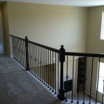 Upstairs looking down into family room